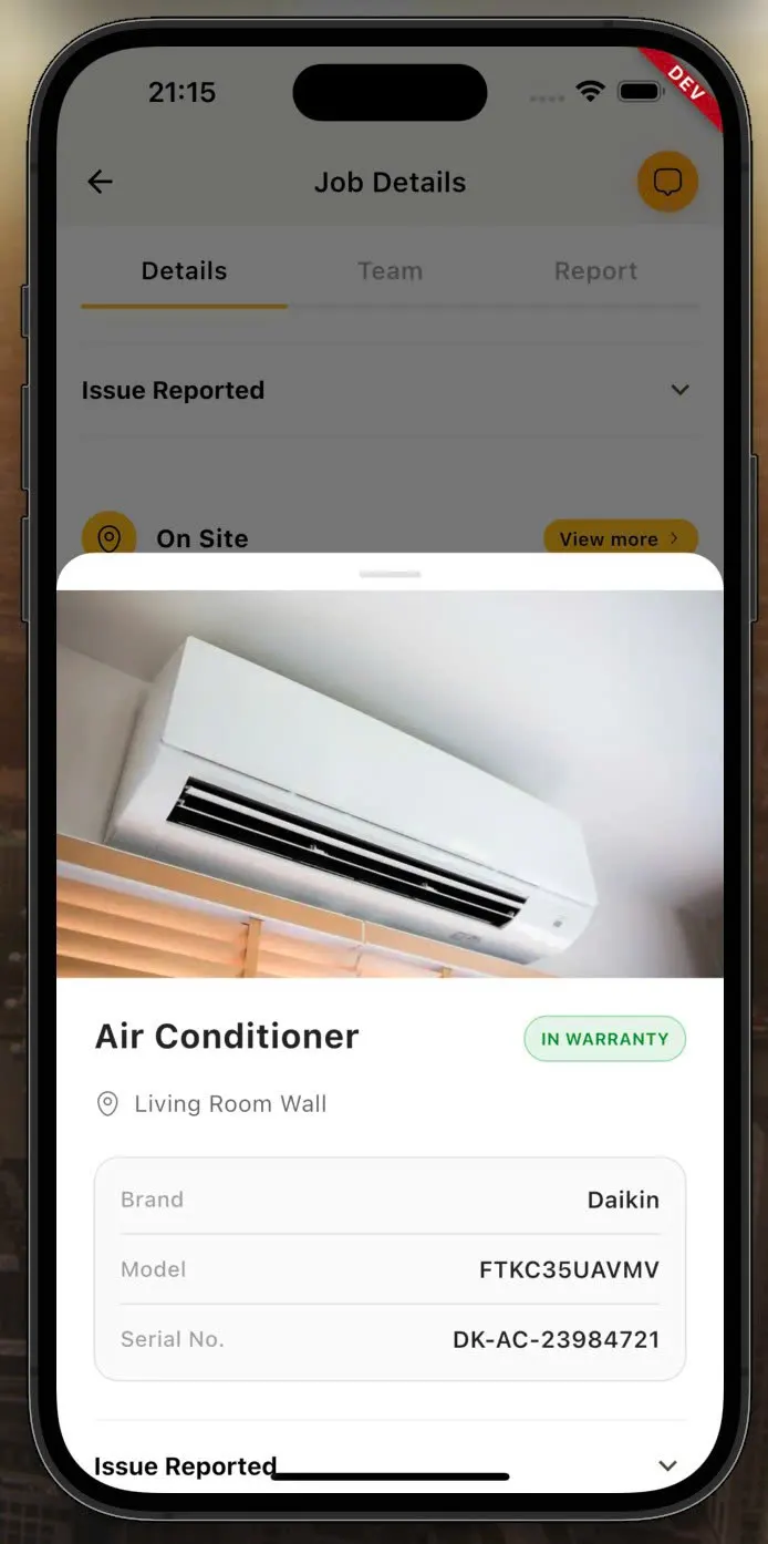 SITETREK app app screen 3