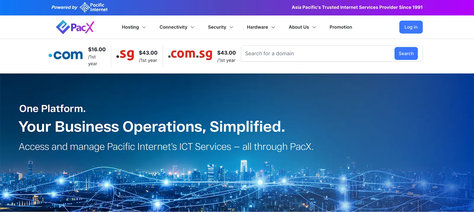 PacX — A multi-country, multi-currency commerce platform for cloud, eSIM and software