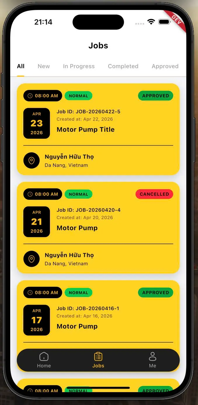 SITETREK app app screen 2
